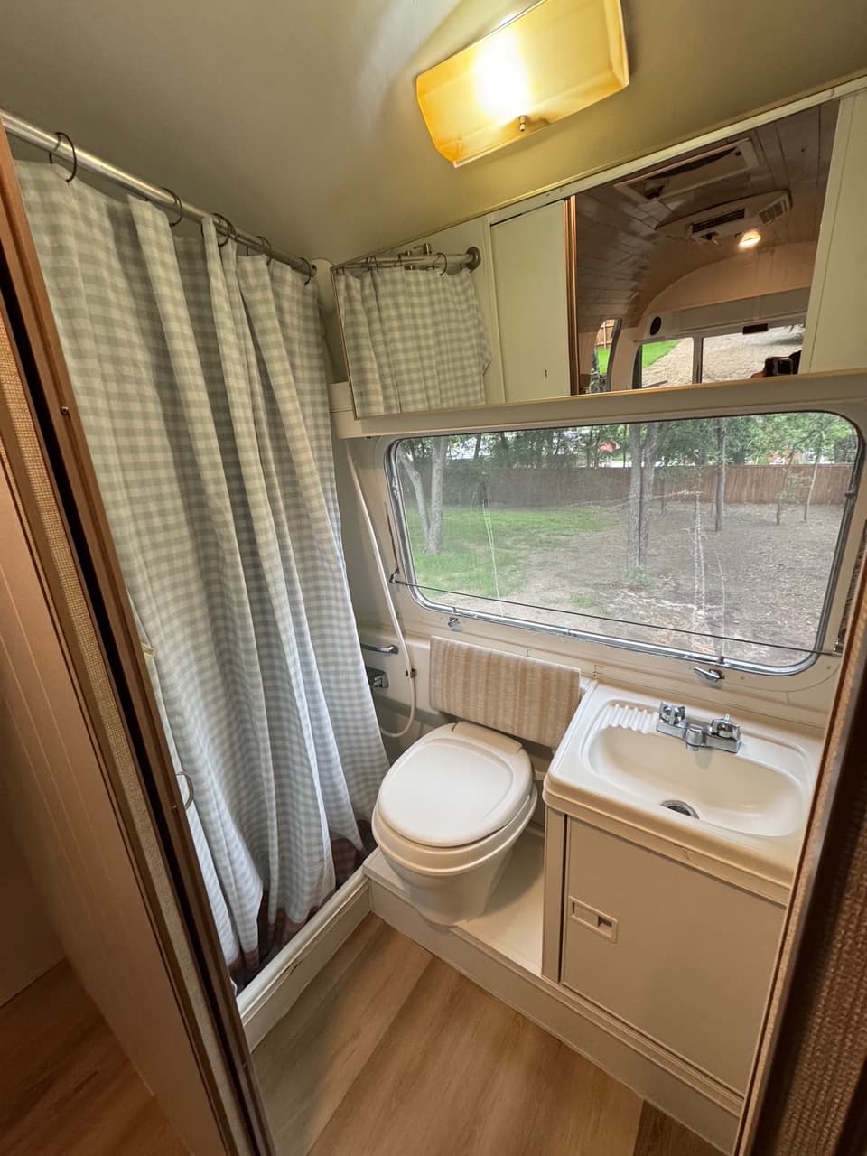 RV bathroom deep clean and sanitization by ShiningStars Cleaners LLC